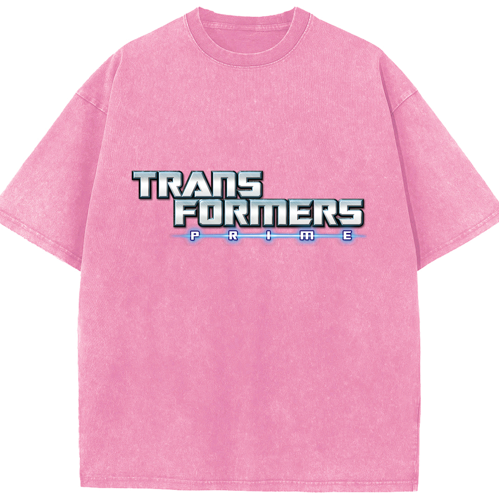 （画像用）  綿100% ヴィンテージ風 半袖Tシャツ（フロントプリント）